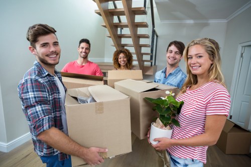 Office removal team planning a local business move in South Hornchurch