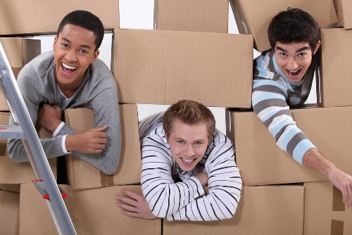 Careful loading of household items during a South Hornchurch home move