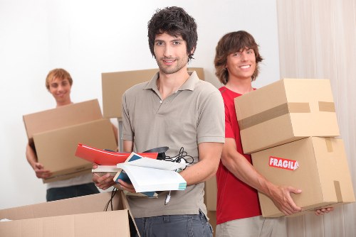 Local business relocation with a removals van