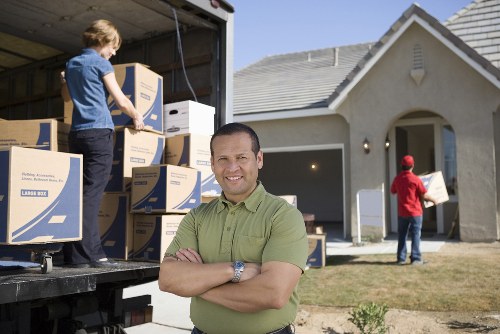Sustainable house move with reusable items prepared for donation