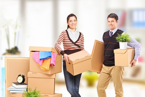Furniture loading and transport by a local moving team in South Hornchurch