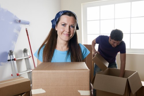 Moving items from a family home with local access considerations