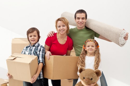 Local office moving service navigating access and parking challenges in South Hornchurch